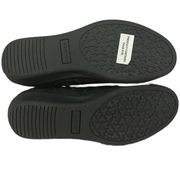 - NWOB Avalon Black Fairlee Leather Waterproof Fleece-lined Ankle Boot - Picture 7 of 7